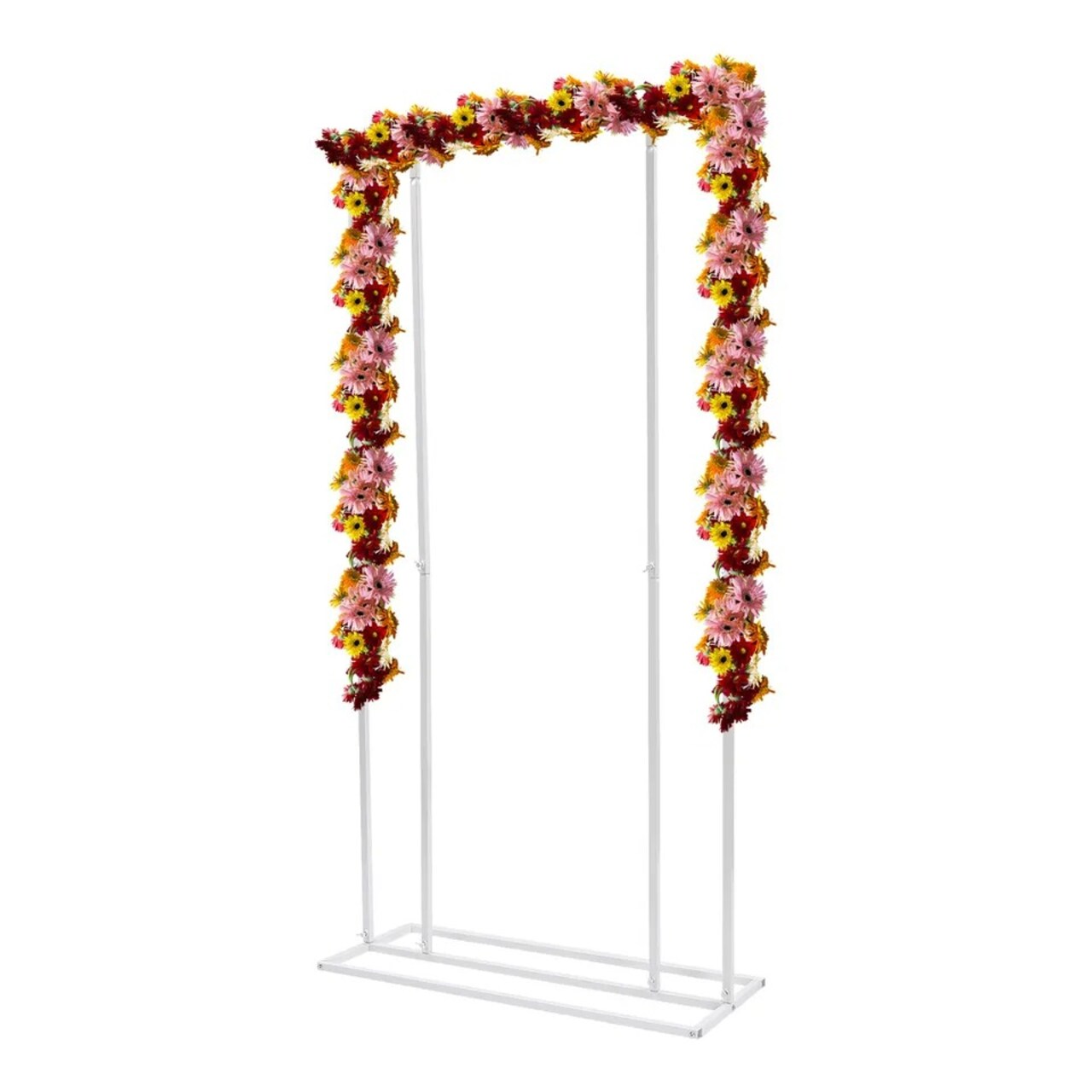Metal Wedding Backdrop Stand Flower Frame Rack Garden Party Decor Free Standing